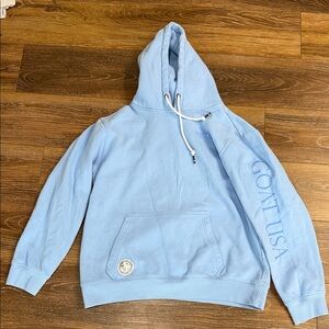 GOAT USA Men's Sky Blue Hoodie